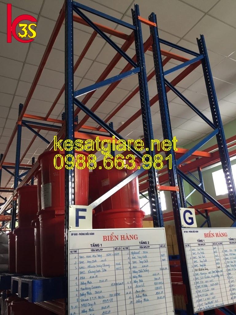 Kệ sắt để pallet công nghiệp 2