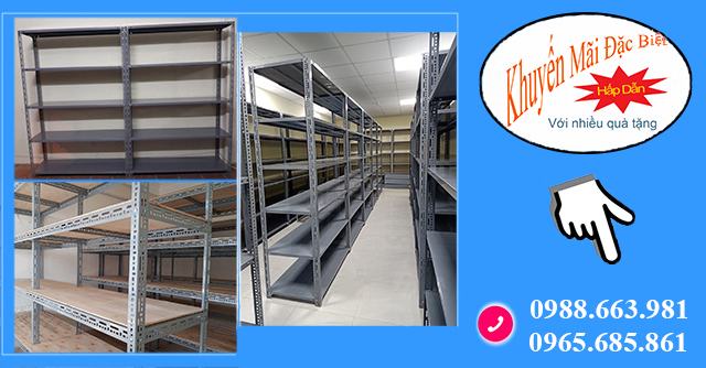 Kệ sắt giá rẻ, kệ kho công nghiệp