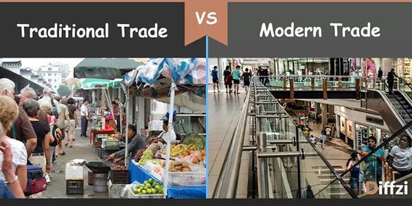 modern trade vs traditional trade